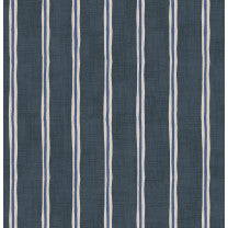 Rowing Stripe Midnight Fabric by the Metre